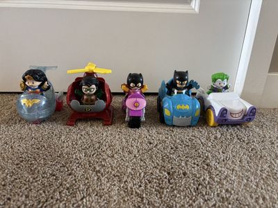 DC Little People and Cars Set
