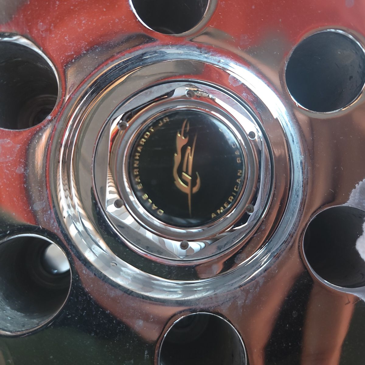Rare Discontinued 24" Dale Earnhardt Jr. American Racing Chrome Wheels + Tires - $850 OBO