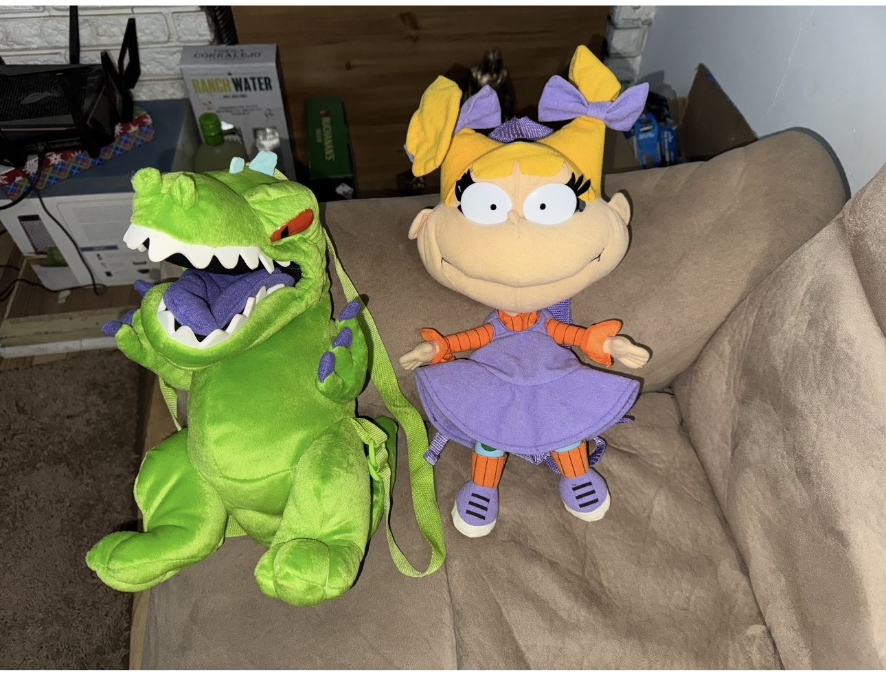 Nickelodeon's Rugeats Angelica and Reptar 16 Inche