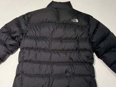 The North Face Nuptse Puffer Jacket - Black - Men's L - Like New
