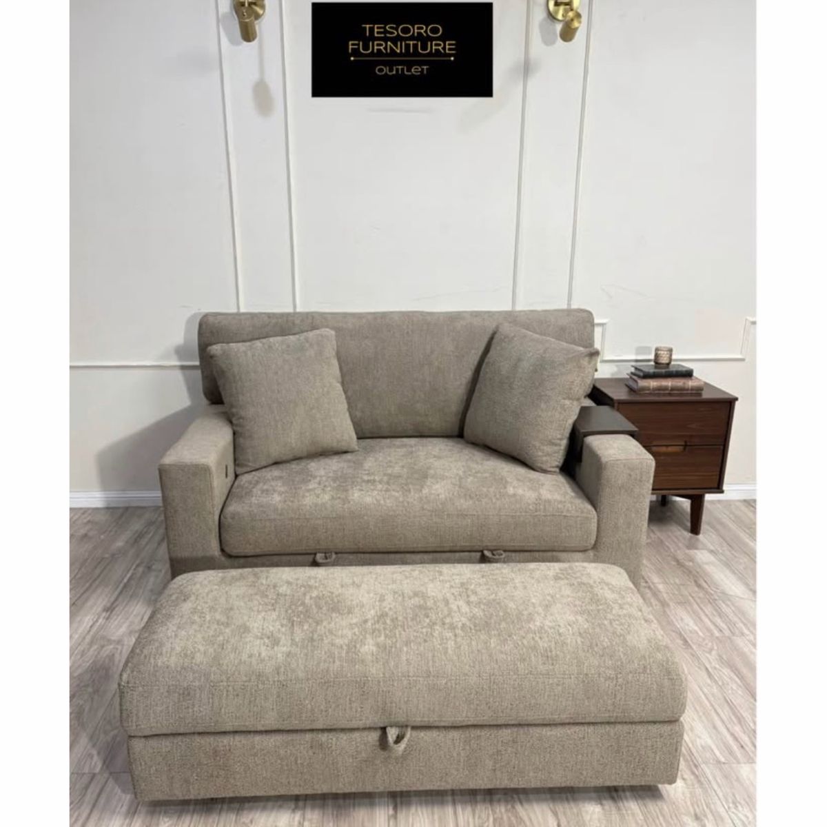 TBOMASVILLE GILROY CHAISE AMAZING DEAL