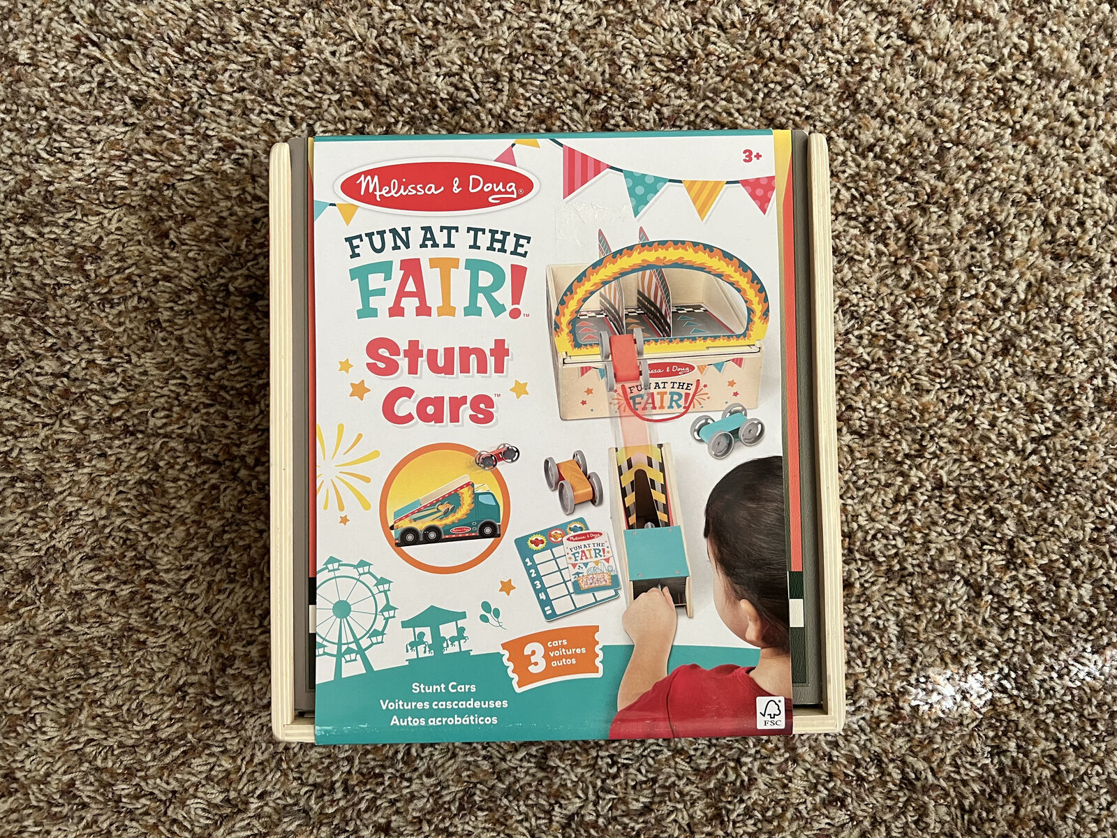 NEW: Melissa & Doug Fun at the Fair Stunt Cars