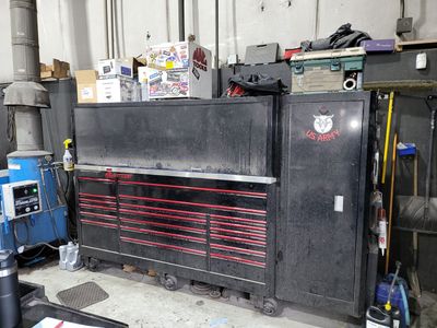 Mac Tools Macsimizer Toolbox Workstation – Hutch + Side Locker – 117" Setup