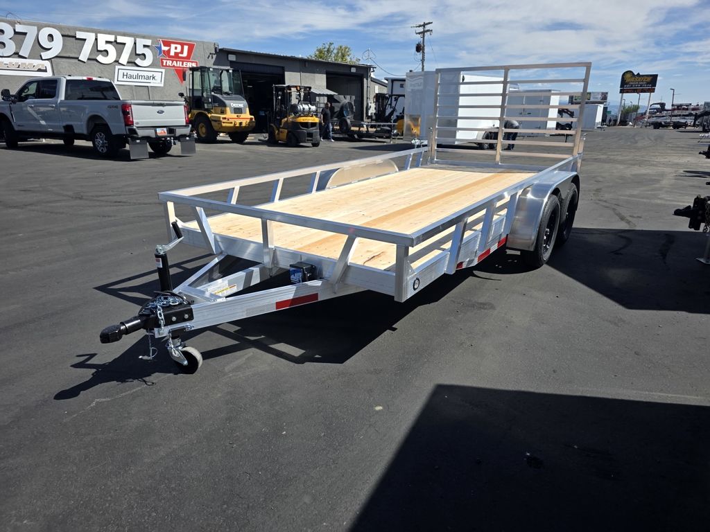 2027 Baughman Products 7X15 RGT Angled Bar 7K Aluminum ATV Utility Trailer