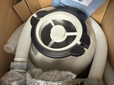 INTEX Krystal Clear Sand Filter, Pump, and Multi-port Valve 2100 GPH