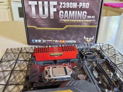 ASUS TUF Z390M-Pro Gaming | i7-9700K 3.6GHz Octa-Core CPU | 32GB DDR4 RAM