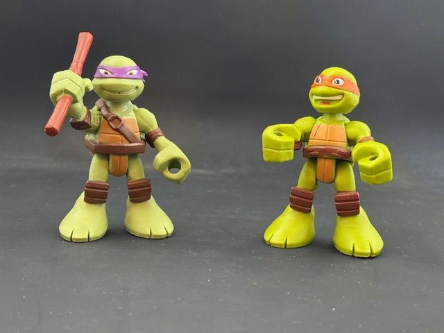 2014 Viacom Playmates Teenage Mutant Ninja Turtles - Donatello & Michelangelo