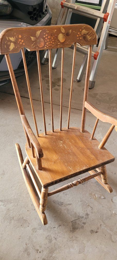 Child size rocking chair