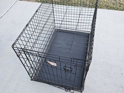 Dog kennel and food bin