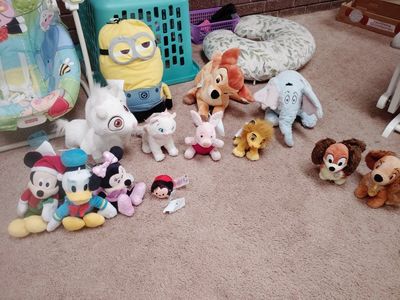 Disney plushies