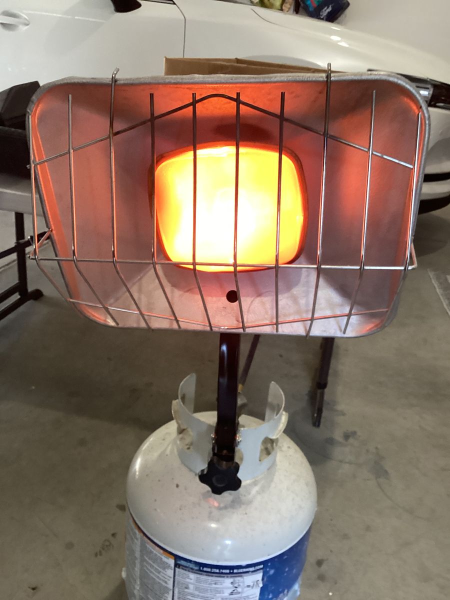 Coleman propane heater