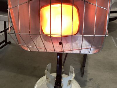 Coleman propane heater