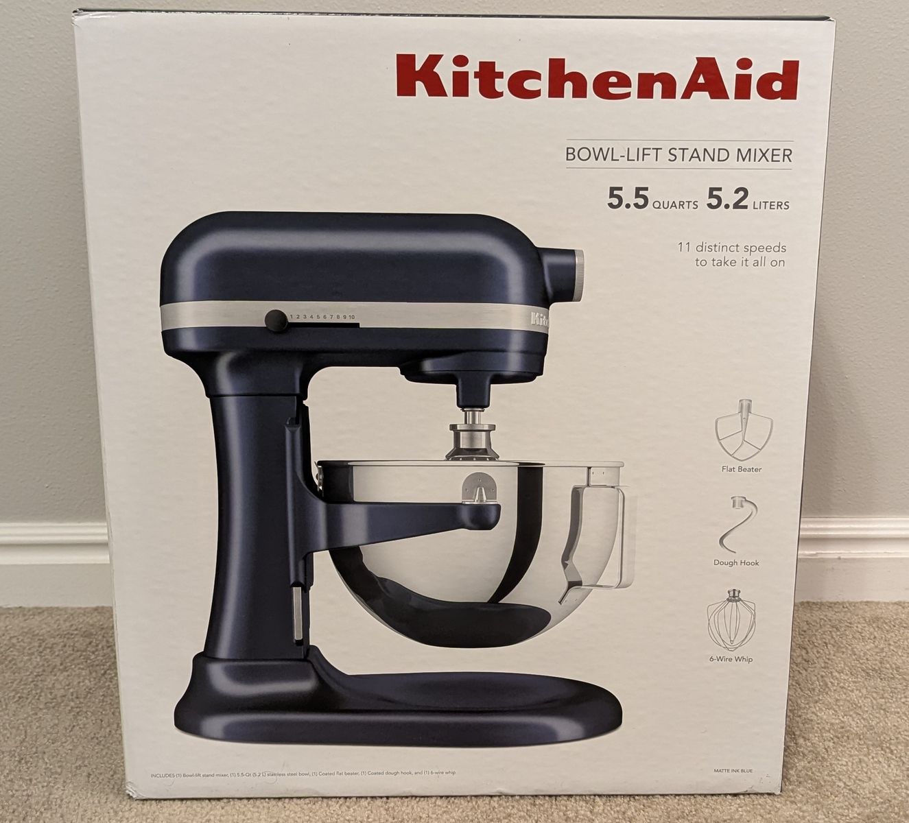New in box Kitchenaid Lift-bowl Stand Mixer