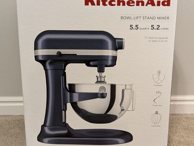 New in box Kitchenaid Lift-bowl Stand Mixer