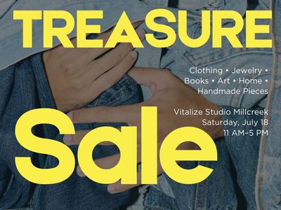 Summer Treasure Sale - Clothing, Jewelry, Books, Art, Home Decor, Handmade Pieces - Vitalize Studio July 18