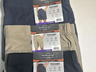 Weatherproof Vintage Men's Regular Fit Tech Short #103127