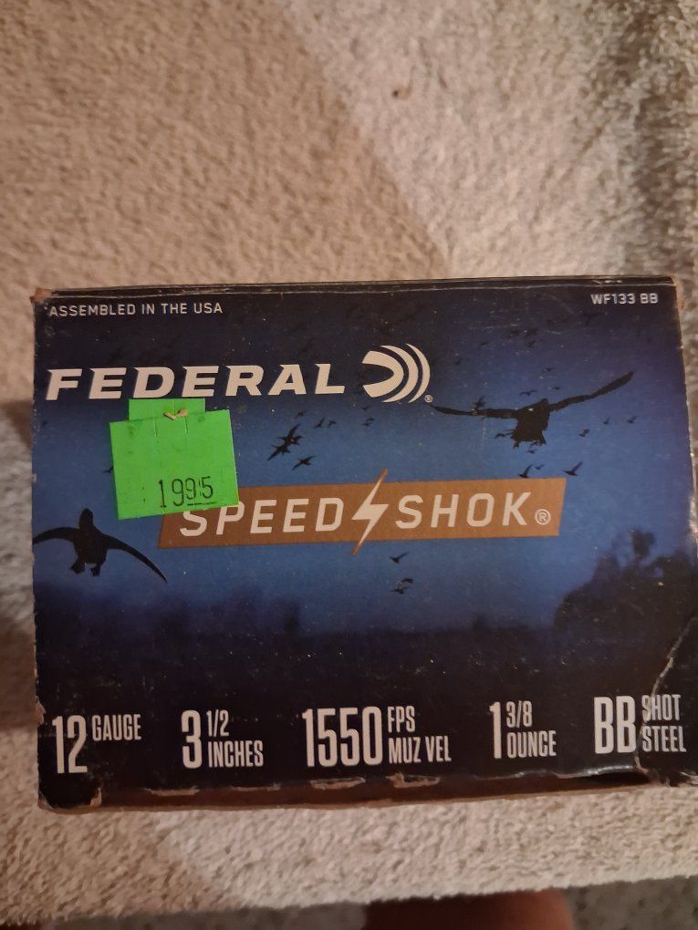 Federal Speed-Shok 12 gauge