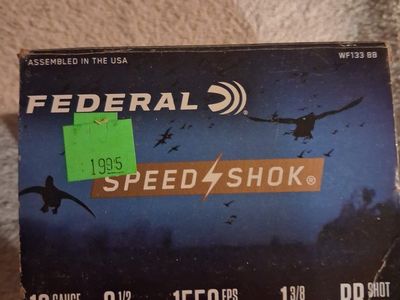 Federal Speed-Shok 12 gauge