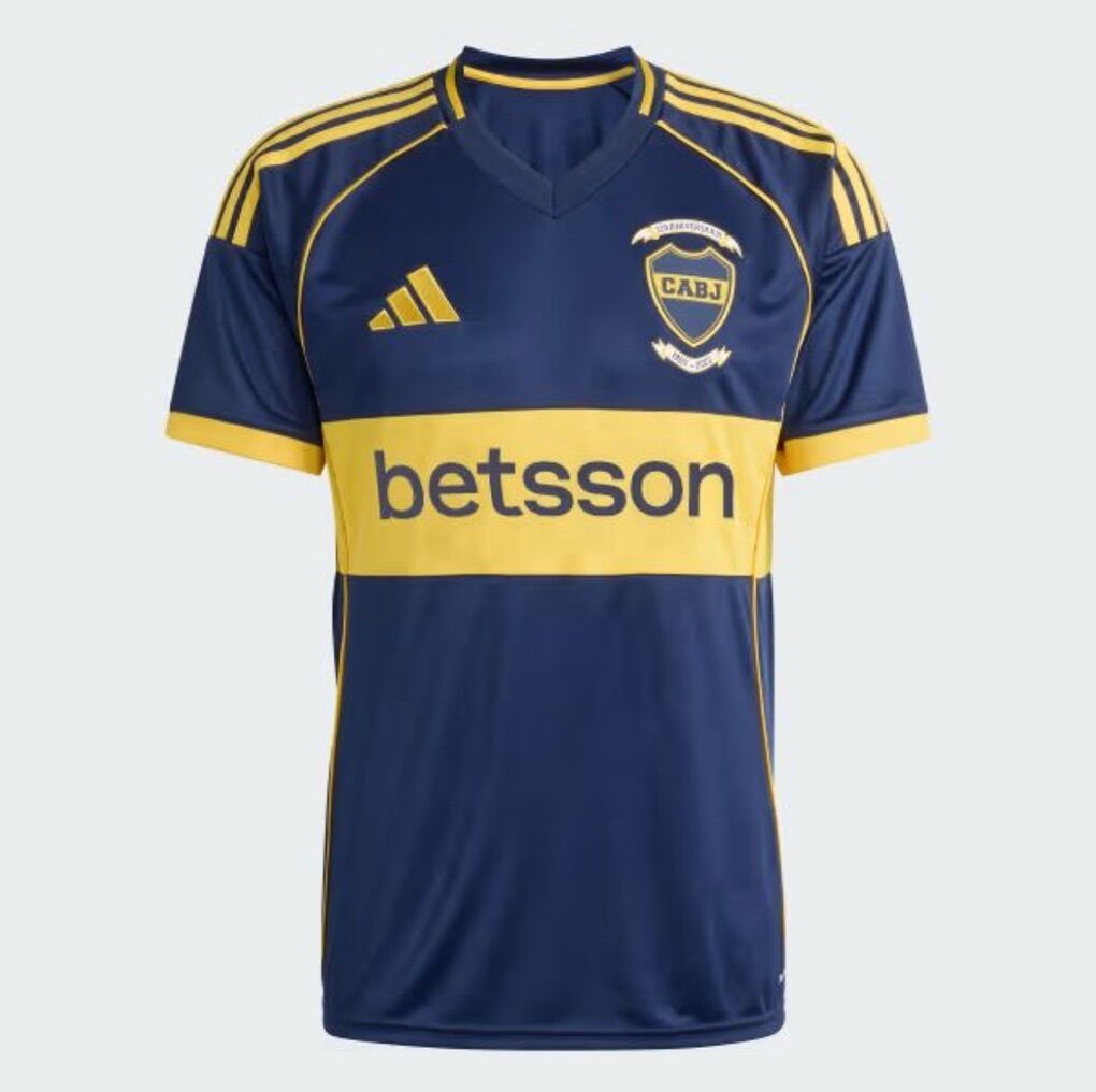 Boca Juniors 2025-26 Home Jersey (L, XL, XXL)