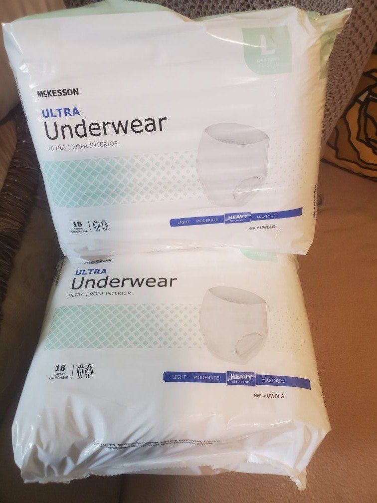 Underwear Absorbent pull up Adult brief 44"-58"