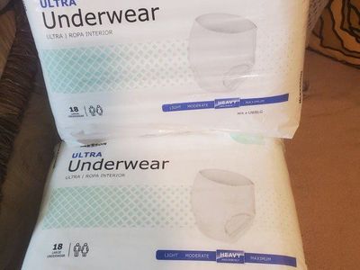 Underwear Absorbent pull up Adult brief 44"-58"
