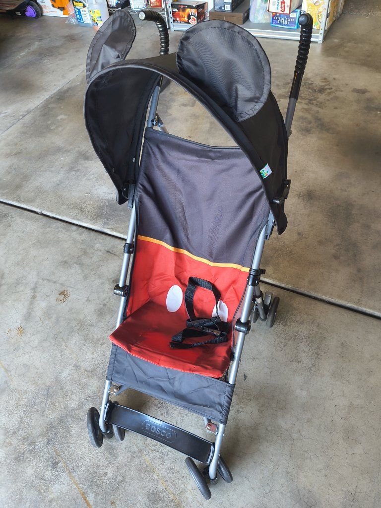 Cosco Mickey Mouse Umbrella Stroller with Canopy