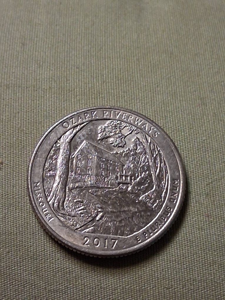 2017 Ozark Riverways Missouri US Quarter - America the Beautiful Coin