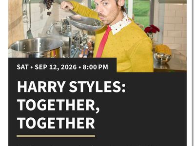 Harry Styles Tickets (9/12)
