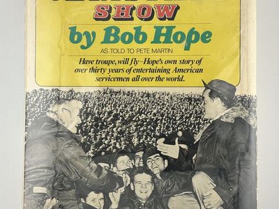 Last Christmas Show Bob Hope SIGNED HC 1974 First Ed Entertainer WWII