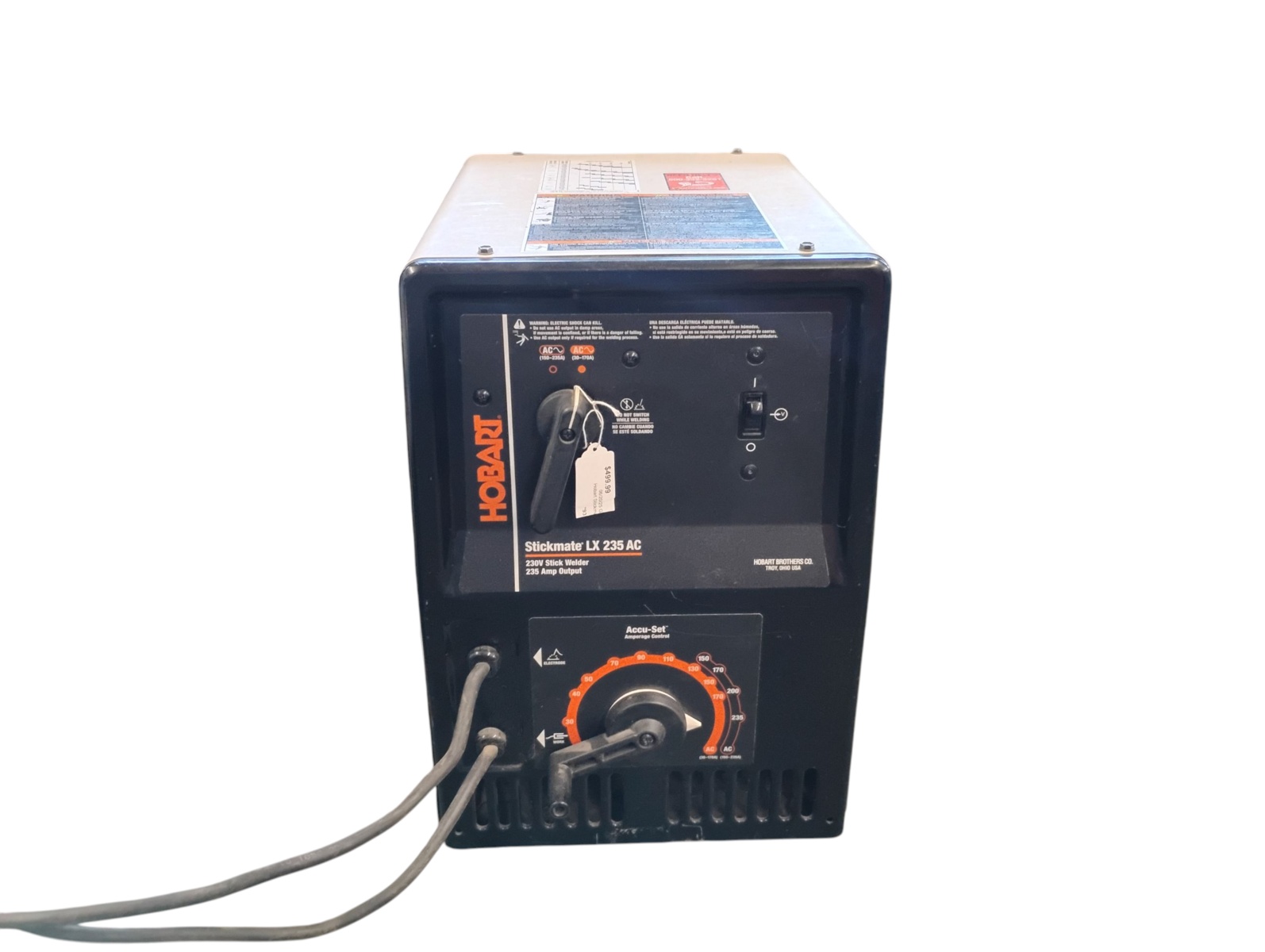 Hobart Stickmate LX 235 AC / 160 DC Stick Welder