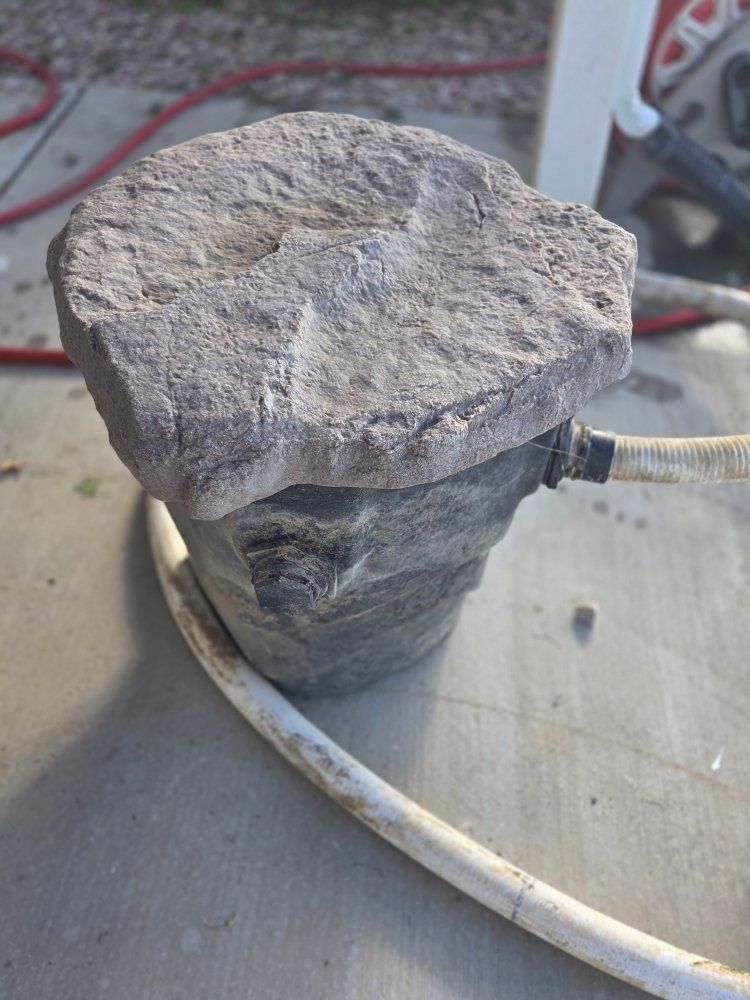 Pond Pump and Filtration System, Submersible, External Filter, Used 1 year old