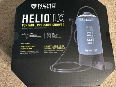 Nemo Helio LX Portable Pressure Shower