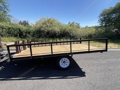 Utility Trailer ATV/Motorcycle 10x7 2” Ball Hitch