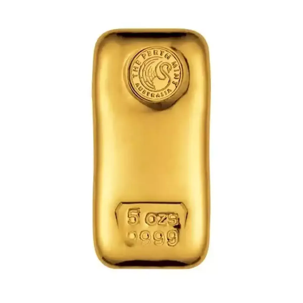 Australian Perth Mint 5 Oz. Gold Bar