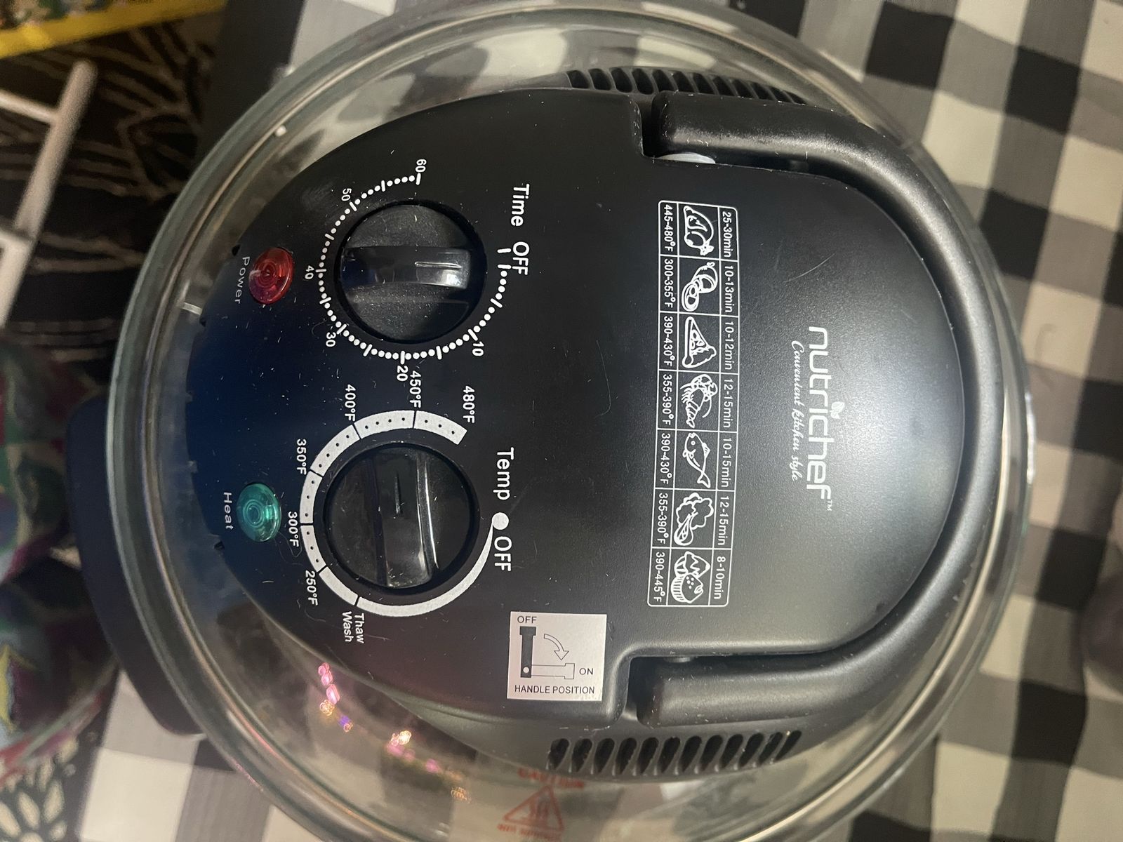 Nutrichef countertop oven