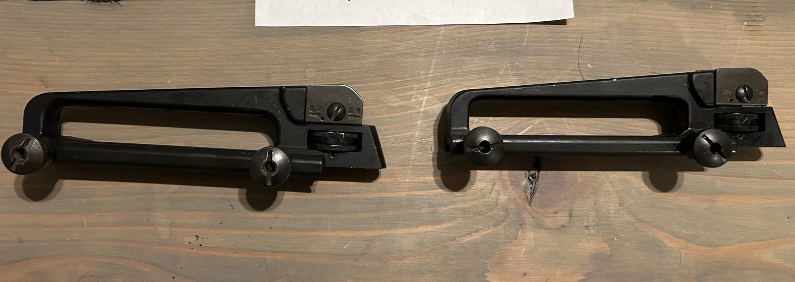 USGI Detachable Surplus Carry Handles With Sight