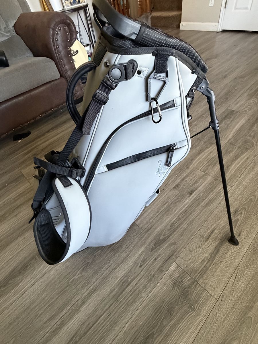 Kradul 14 slot gray leather stand bag