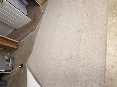 Beige Carpet Roll Remnant