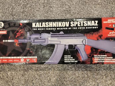 Cybergun Kalsahnikov Spetnaz AK Airsoft Rifles - AEG $75