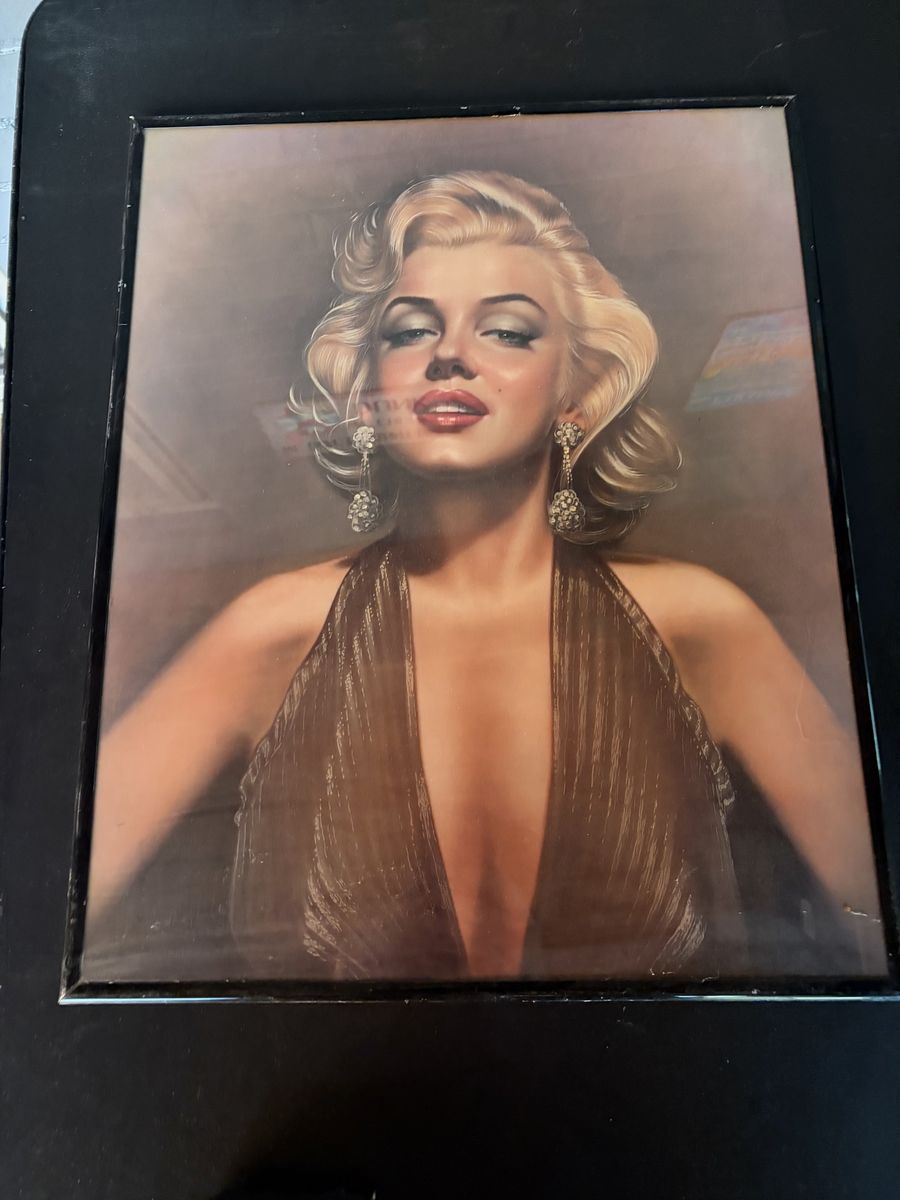 Marilyn Monroe framed picture