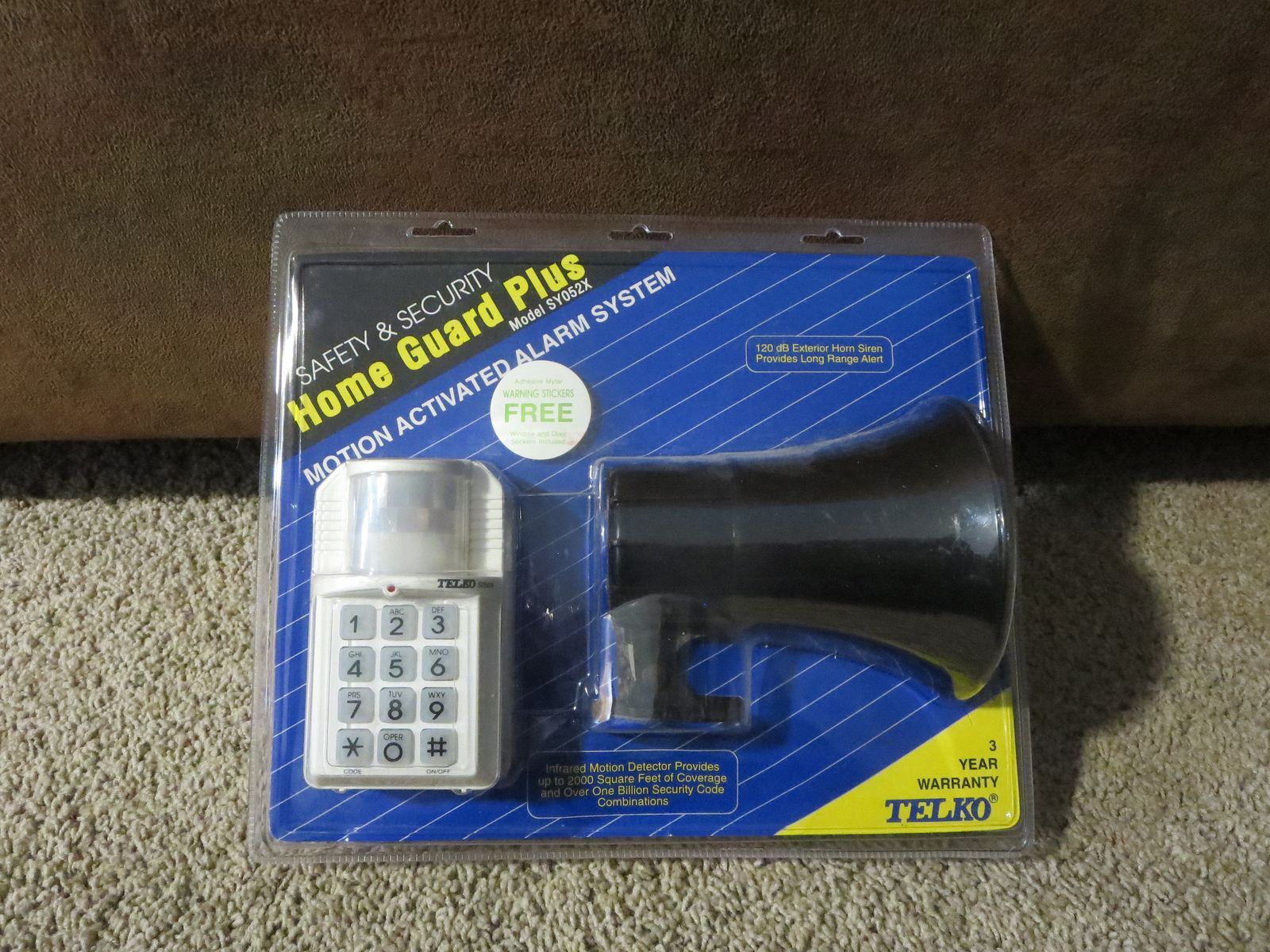 New Telko home guard loud siren alarm