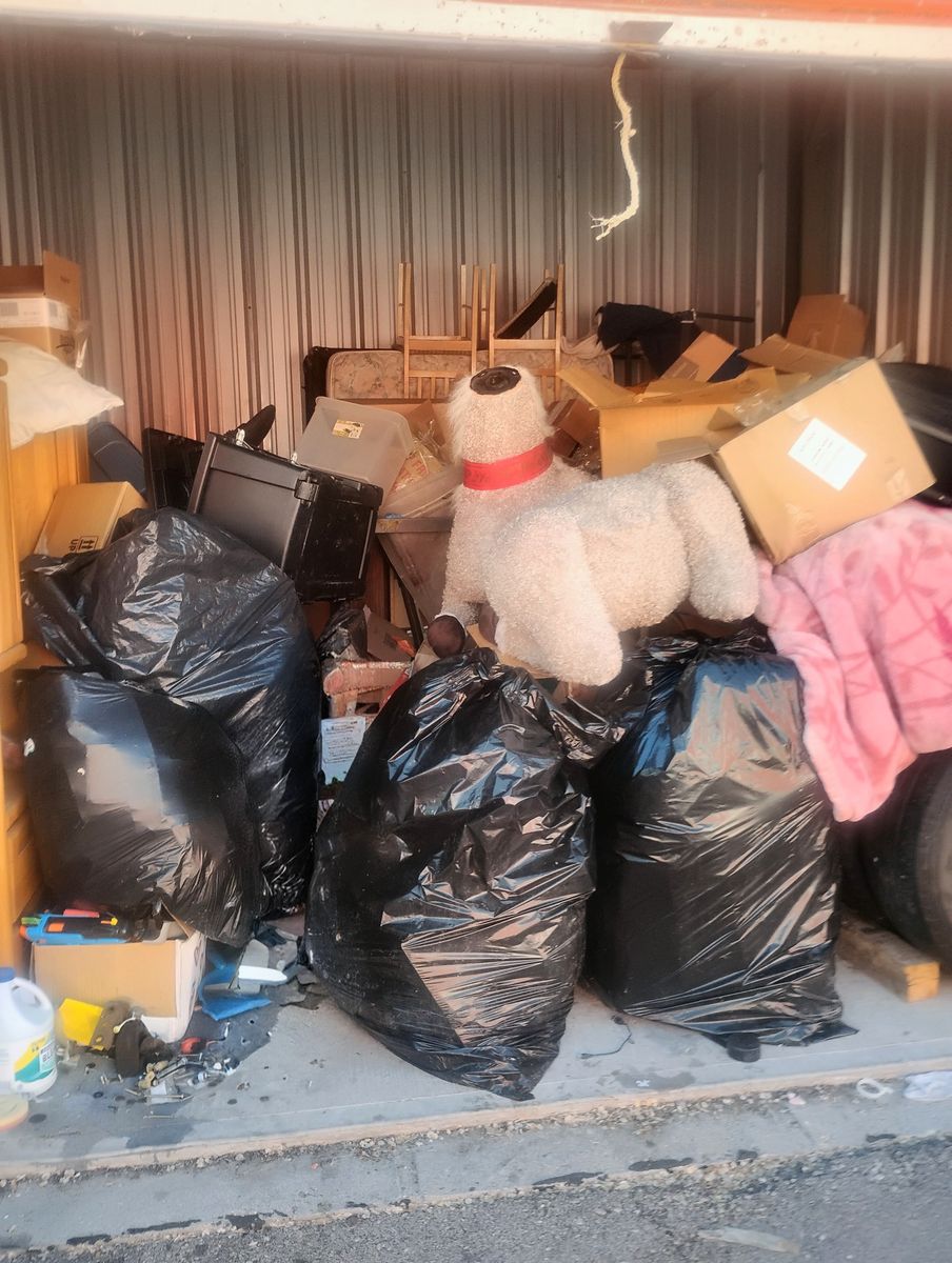 FREE STORAGE UNIT FULL OF STUFF EVERYTHING HAS GOT TO BE CLEARED OUT TOMORROW BY 9PM