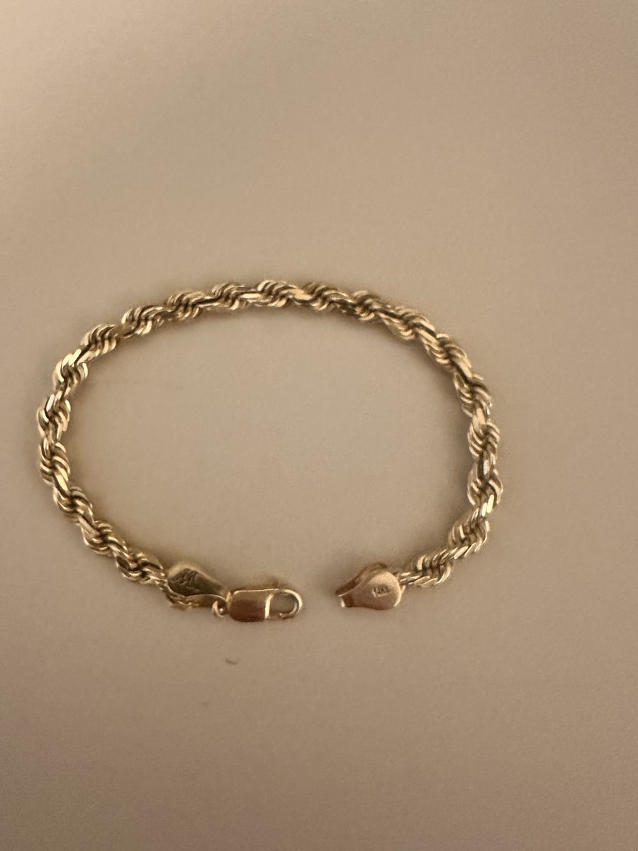 14k solid gold bracelet 30 grams