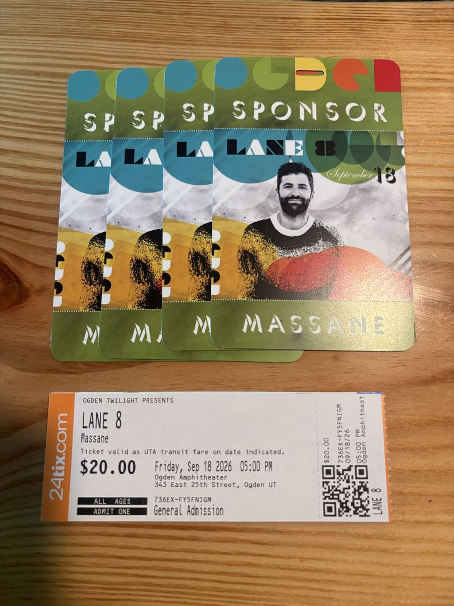 Lane 8 tickets
