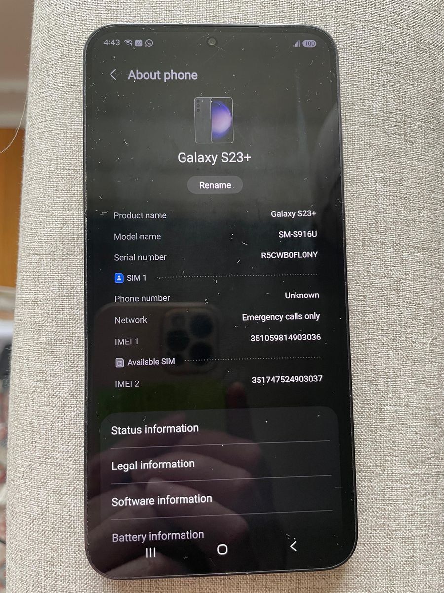 Samsung Galaxy S23+ 5G AT&T