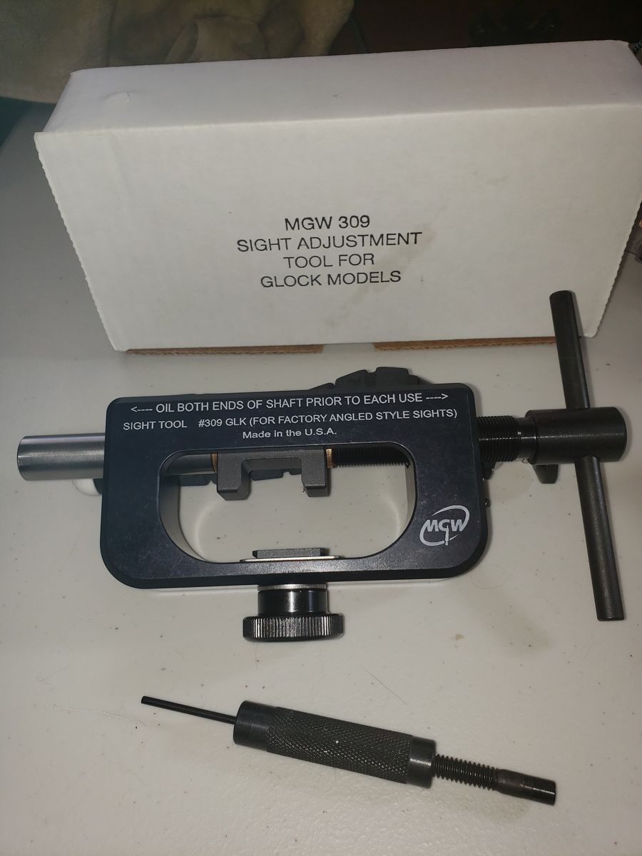 MGW 309 Sight Adjustment Tool #309 GLK for Glock Models with Box