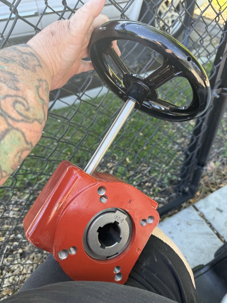 Victaulic Series 232 gear-operated butterfly valve