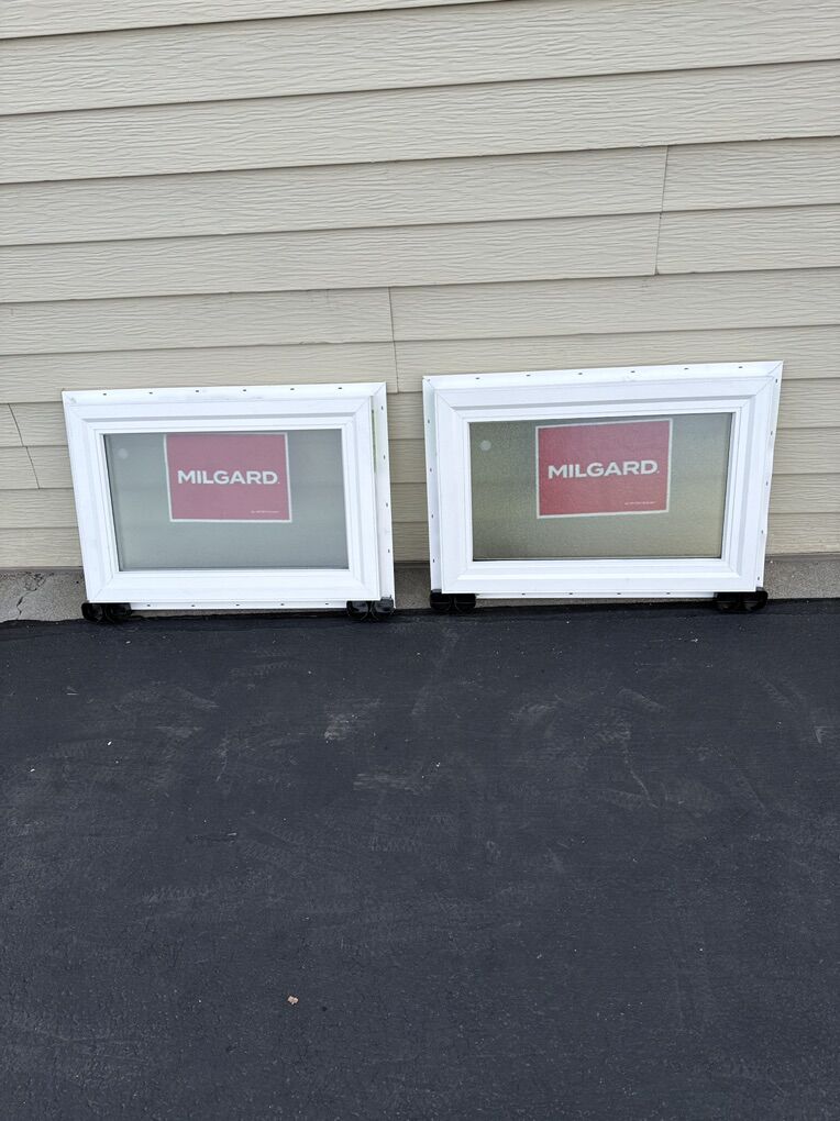 2 New Tuscany Bathroom Picture Windows