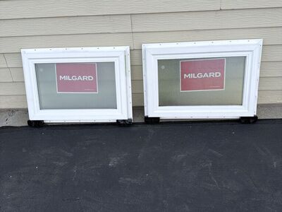 2 New Tuscany Bathroom Picture Windows