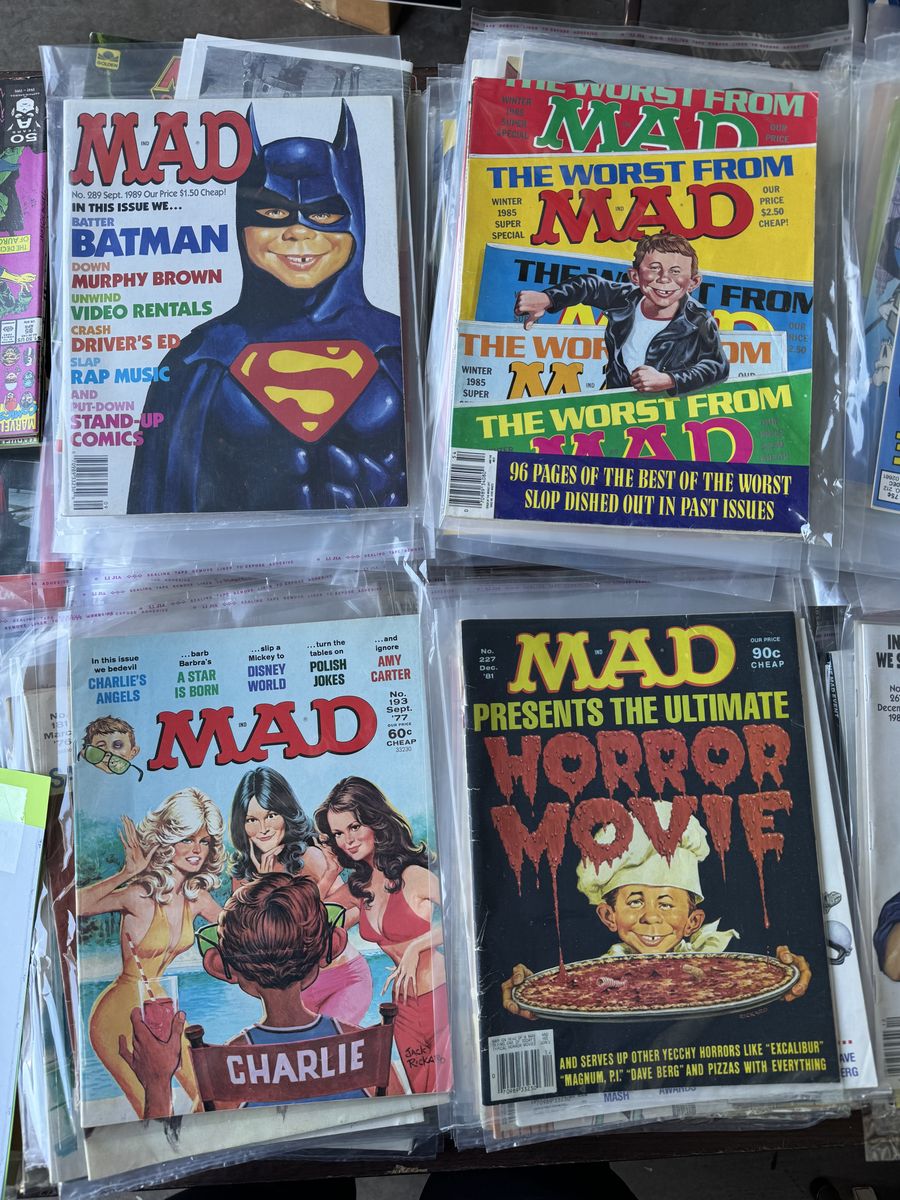 ESTATE SALE Bountiful Vintage COMICS Books Antique Magazines